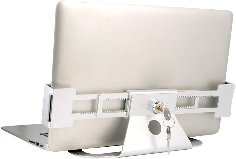 ZFD Laptop Security Lock Laptop Retail Anti Theft Holder Adjustable Width 29.5CM-45CM Strong Locks Made of All Metal - Image 1